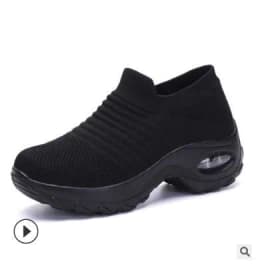 image-Fashion old Beijing cloth shoes cover feet large size low-top canvas shoes hoverboard shoes breathable shoes mountaineering outdoor shoes women