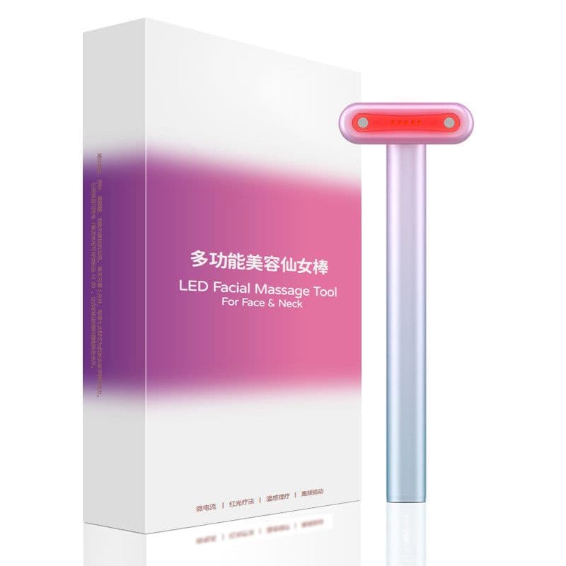 image-Cross-border new eye beauty instrument EMS micro-current introduction eye massage instrument can rotate vibration radio frequency beauty instrument