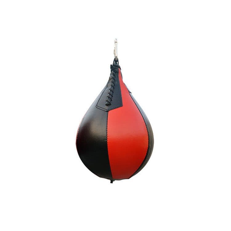 image-Professional Boxing Speed Ball - Hanging PU Pear Shape Black