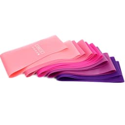 image-Utronix Resistance Bands Set - 5pc Yoga Fitness