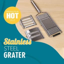 image-Multifunctional stainless steel grater