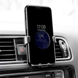 image-Car Phone Holder For Phone In Car Air Vent Mount Stand No Magnetic Mobile Phone Holder Universal Gravity Smartphone Cell Support