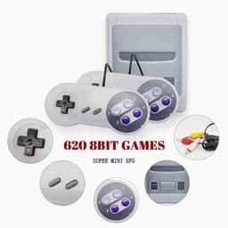 image-Cross Border Exclusive SFC European 8 Bit Game Console With 620 Retro Games
