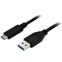 image-USB A to USB C Cable Startech USB315AC1M Black
