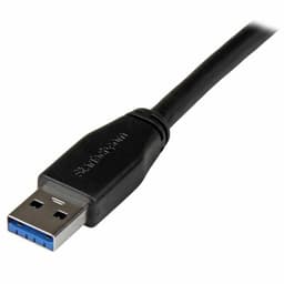 image-USB A to USB B Cable Startech USB3SAB5M Black