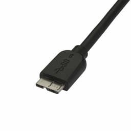 image-USB Cable to Micro USB Startech USB3AUB50CMS Black