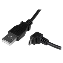 image-USB Cable to micro USB Startech USBAUB2MD Black