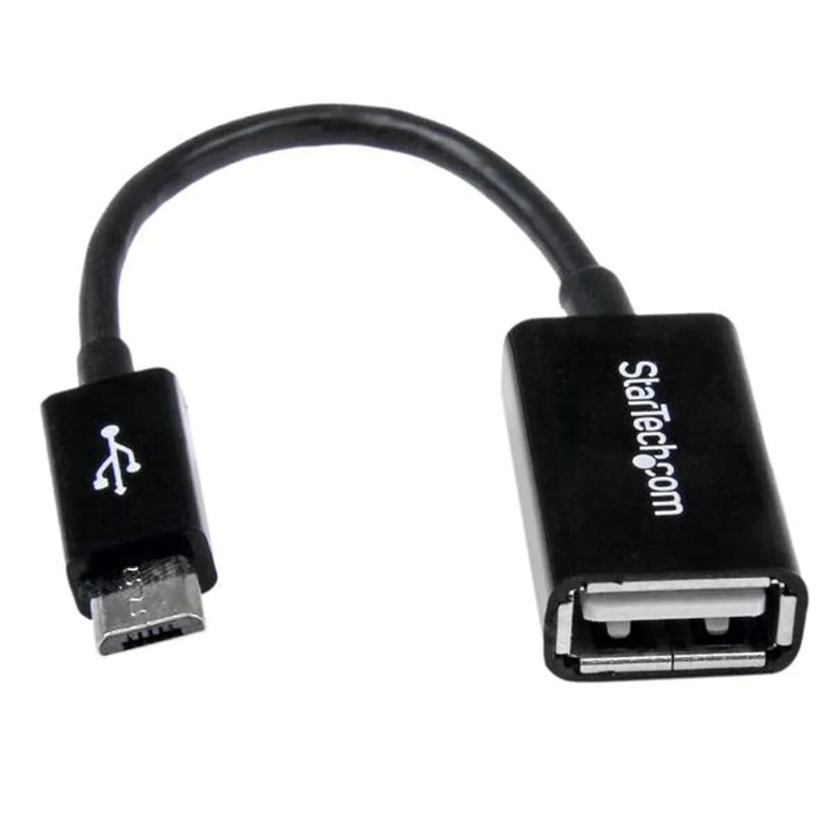image-Cable Micro USB Startech UUSBOTG USB A Micro USB B Black