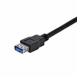 image-USB Cable Startech USB3SEXT1MBK USB A Black