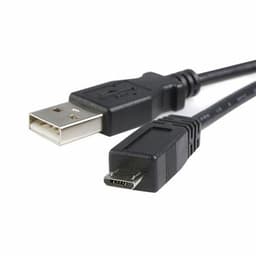 image-USB Cable to Micro USB Startech UUSBHAUB2M USB A Micro USB B Black