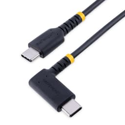 image-USB-C Cable Startech R2CCR-1M-USB-CABLE Black 1 m