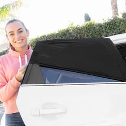 image-Mesh Sunshade for the Car UVlock InnovaGoods Pack of 2 units