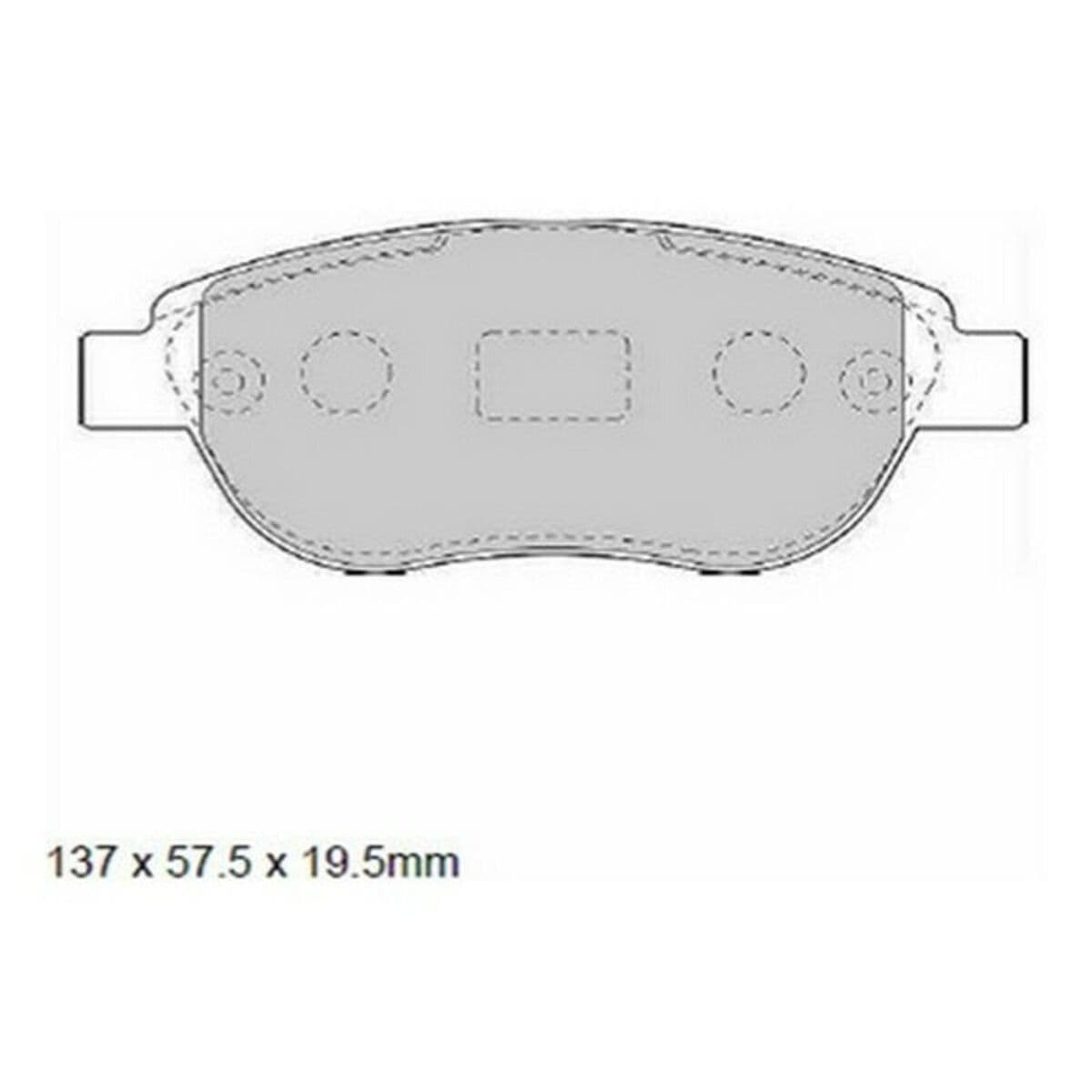 image-Brake pads Black Diamond PP590 Ventilated Frontal