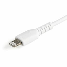 image-USB to Lightning Cable Startech RUSBLTMM15CMW White USB A