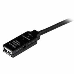image-USB Cable Startech USB2AAEXT35M Black