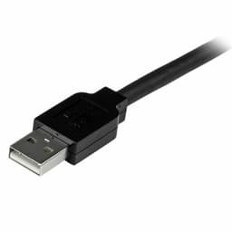 image-USB Cable Startech USB2AAEXT35M Black