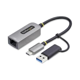 image-USB Cable Startech C21GA-USB-ETHERNET Grey