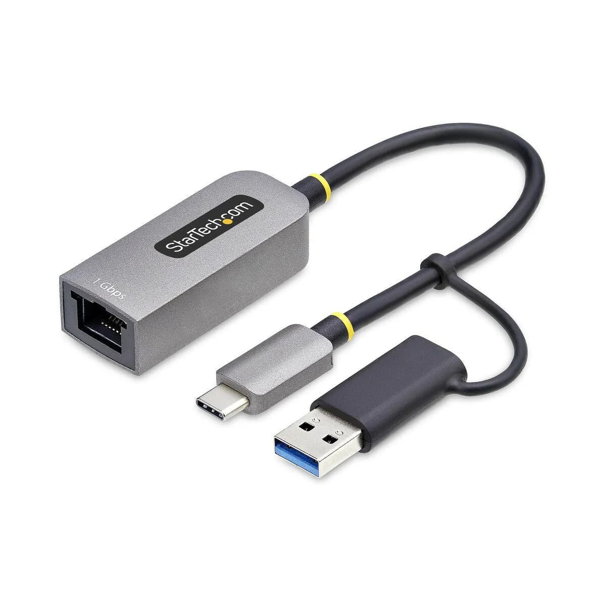 image-USB Cable Startech C21GA-USB-ETHERNET Grey