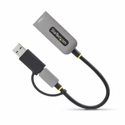 image-USB Cable Startech C21GA-USB-ETHERNET Grey