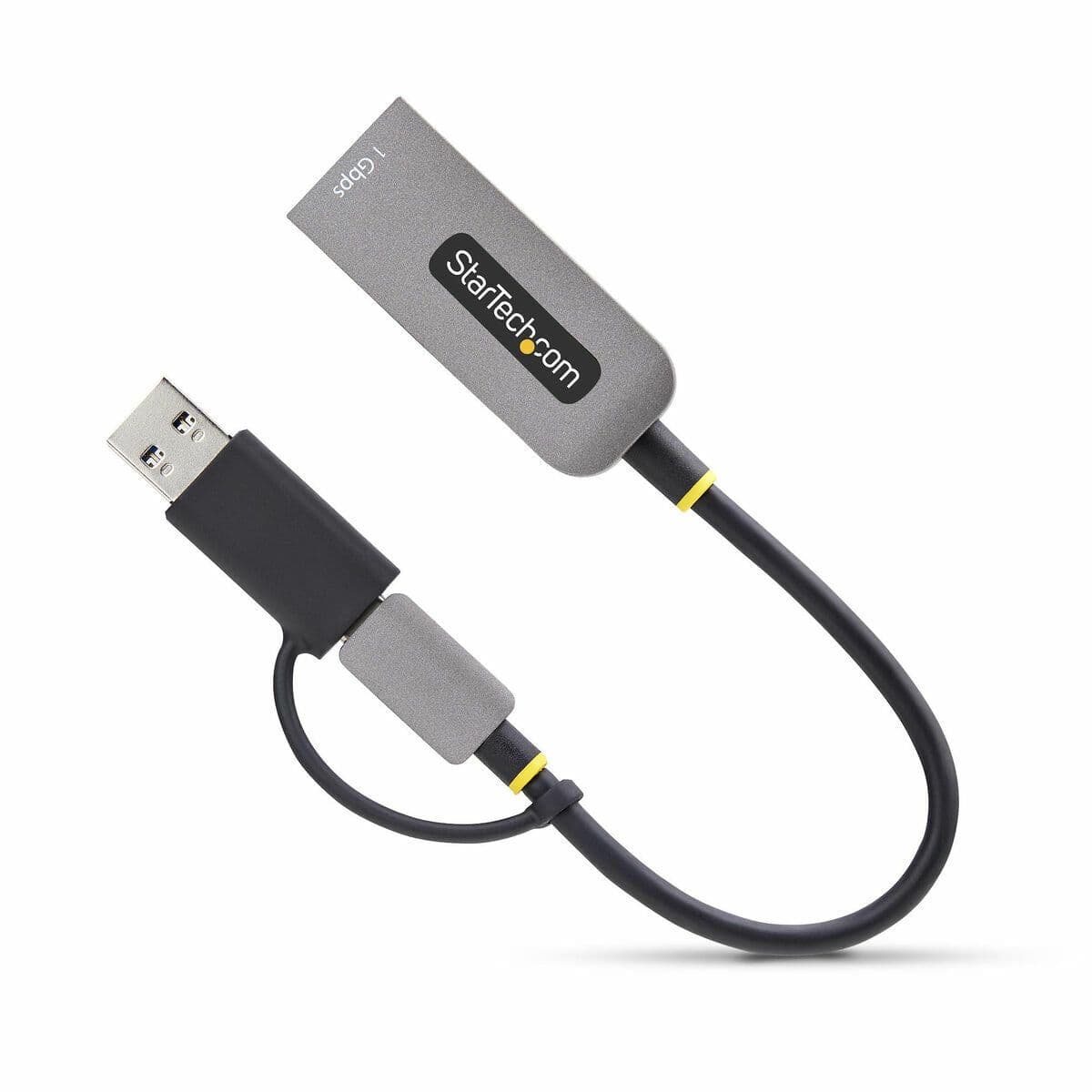 image-USB Cable Startech C21GA-USB-ETHERNET Grey