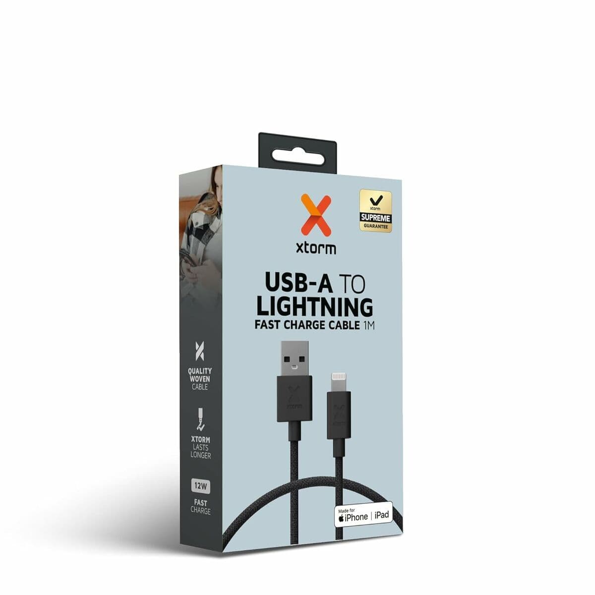 image-USB Cable Xtorm CXG2011 Black