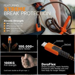 image-USB Cable Xtorm CXX2008 Orange