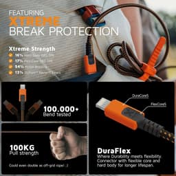 image-USB Cable Xtorm CXX2001 Orange