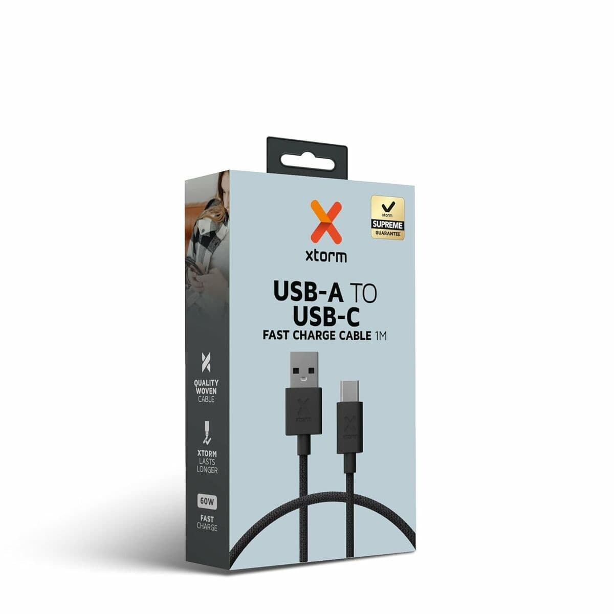 image-USB Cable Xtorm CXG2051 Black
