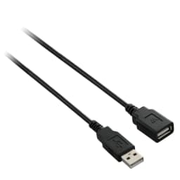 image-USB Cable V7 V7E2USB2EXT-1.8M USB A Black