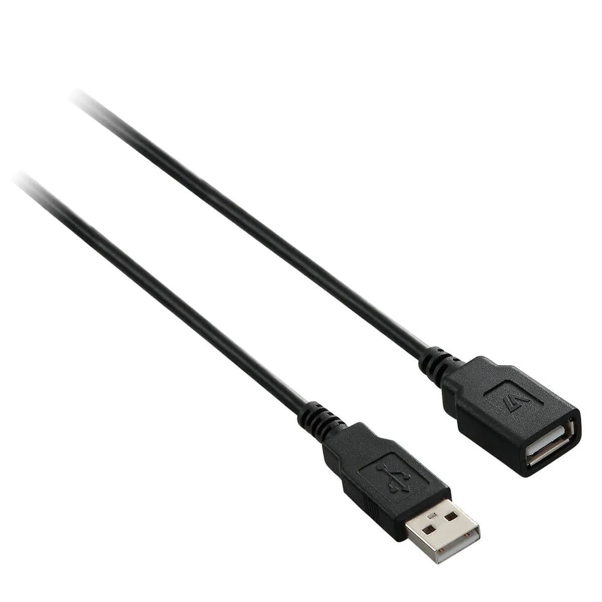 image-USB Cable V7 V7E2USB2EXT-1.8M USB A Black