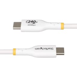 image-USB Cable Startech USB2EPR1MW White 1 m