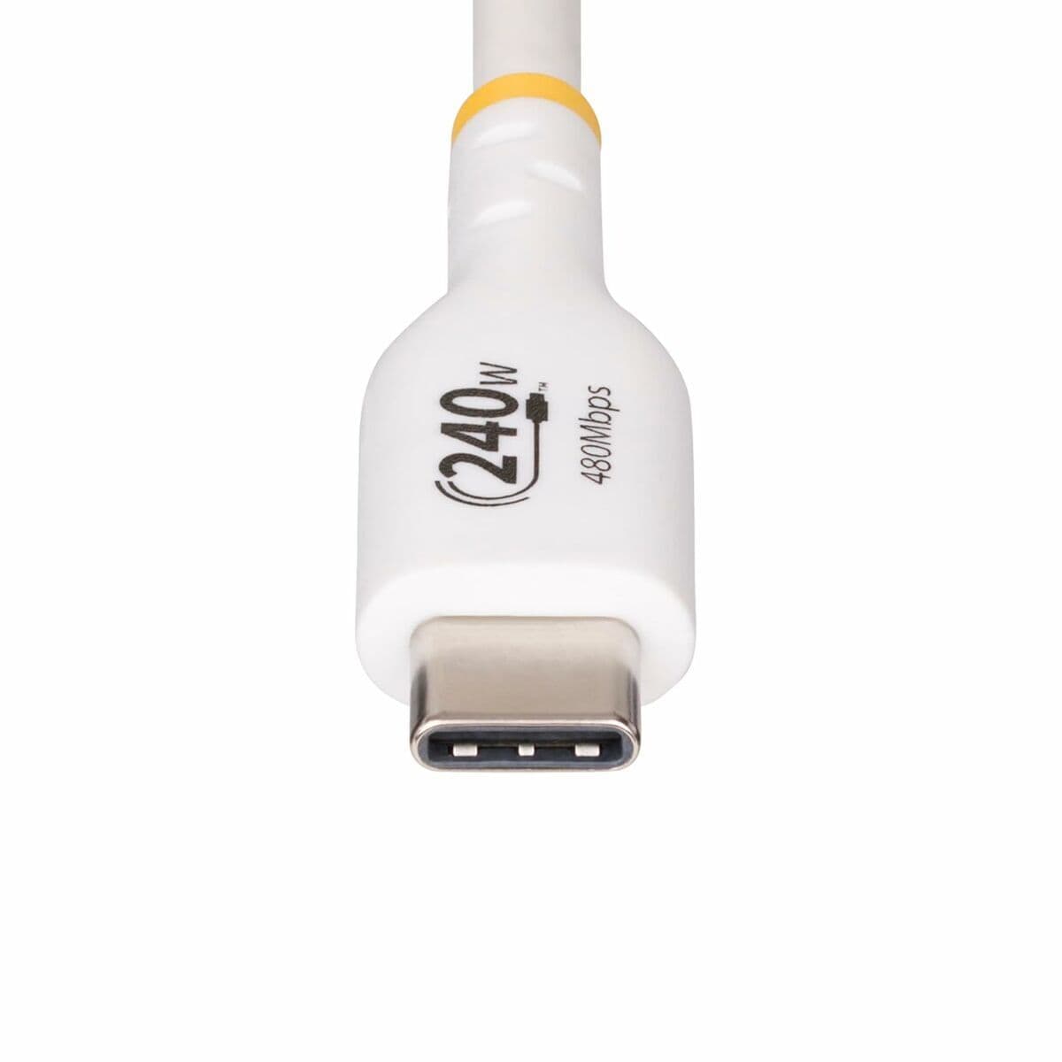 image-USB Cable Startech USB2EPR1MW White 1 m