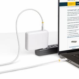 image-USB Cable Startech USB2EPR1MW White 1 m