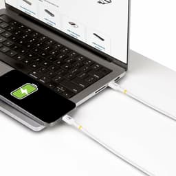 image-USB Cable Startech USB2EPR1MW White 1 m