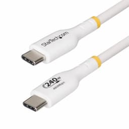image-USB Cable Startech USB2EPR1MW White 1 m