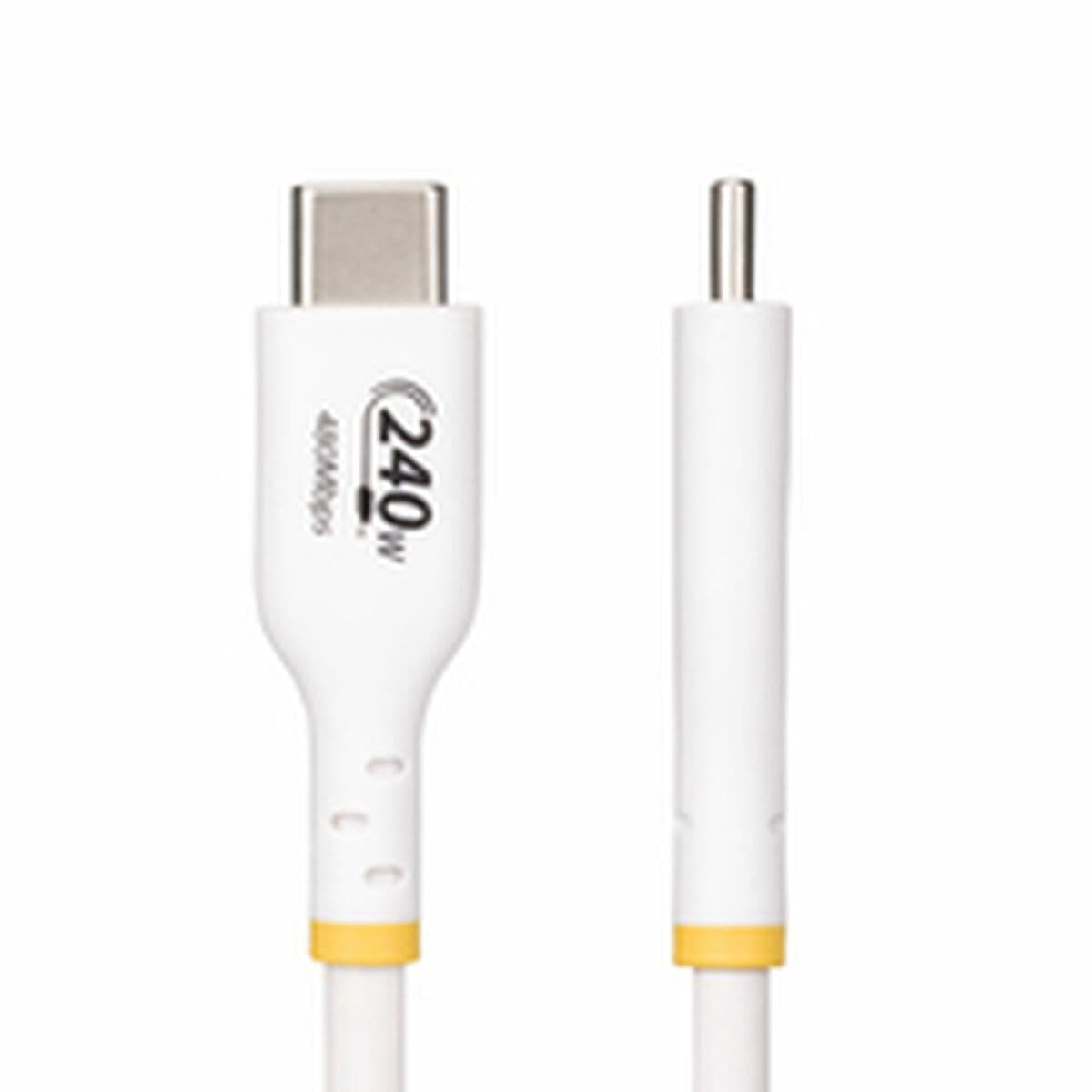 image-USB Cable Startech USB2EPR1MW White 1 m
