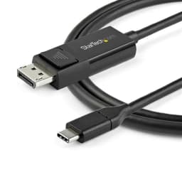 image-USB C to DisplayPort Adapter Startech CDP2DP2MBD Black