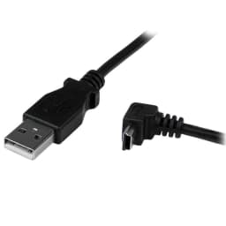 image-USB Cable to Micro USB Startech USBAMB2MD Black