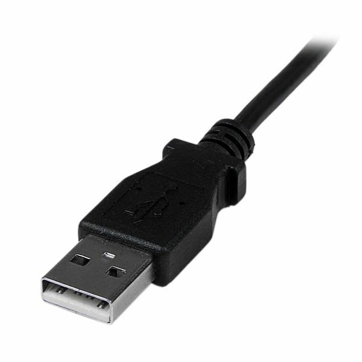 image-USB Cable to Micro USB Startech USBAMB2MD Black
