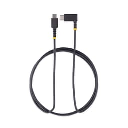 image-USB-C Cable Startech R2CCR-2M-USB-CABLE Black 2 m