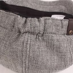 image-Cotton Linen Beret - Light Grey M (56-58cm)