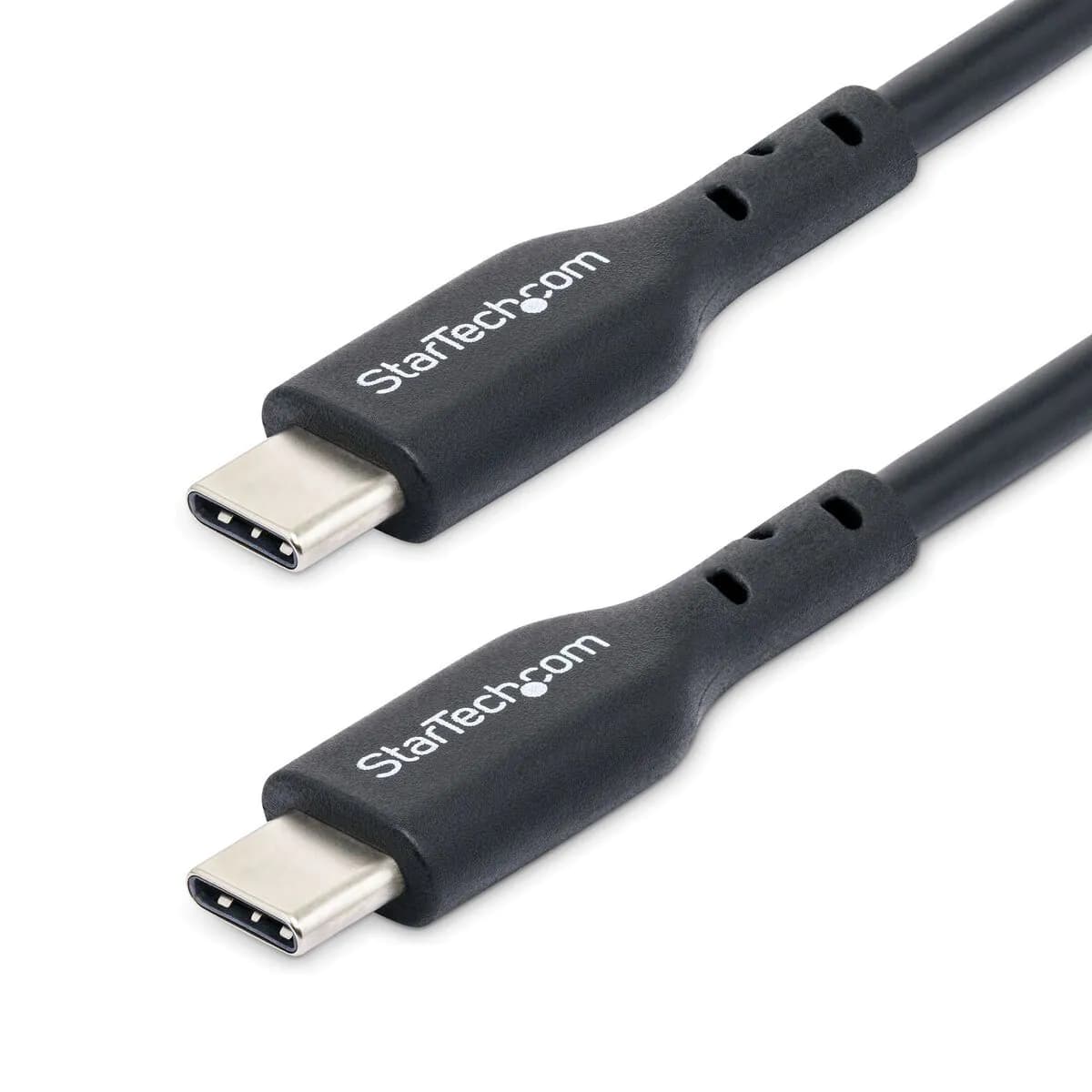 image-USB-C Cable Startech USB2CC1MNC Black 1 m