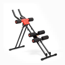 image-Folding Abdominal Machine with Exercise Guide Plawer InnovaGoods