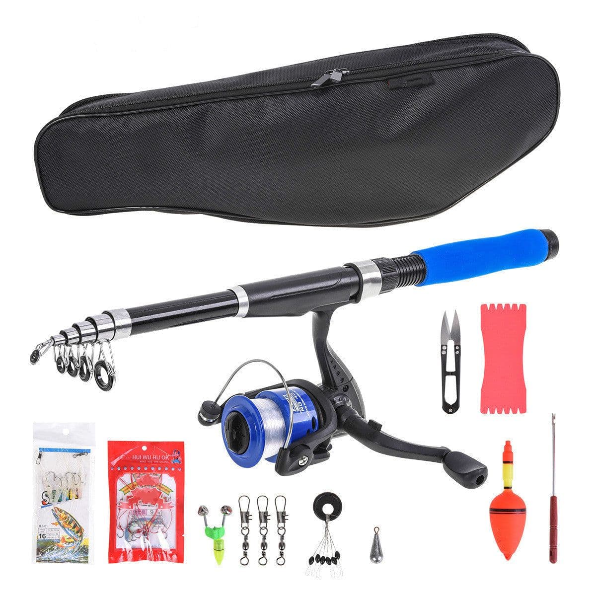 image-A Complete Set Of Multi-functional Light Fishing Rod Imported From Japan
