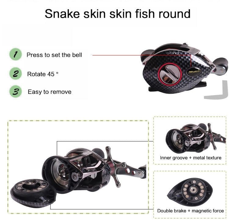 image-Raistar water drop wheel double centrifugal reel