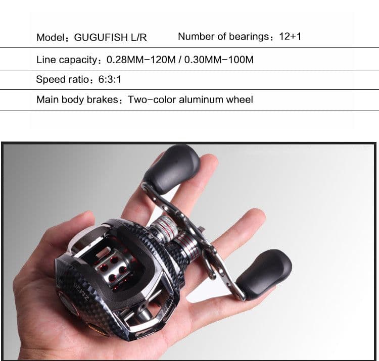 image-Raistar water drop wheel double centrifugal reel