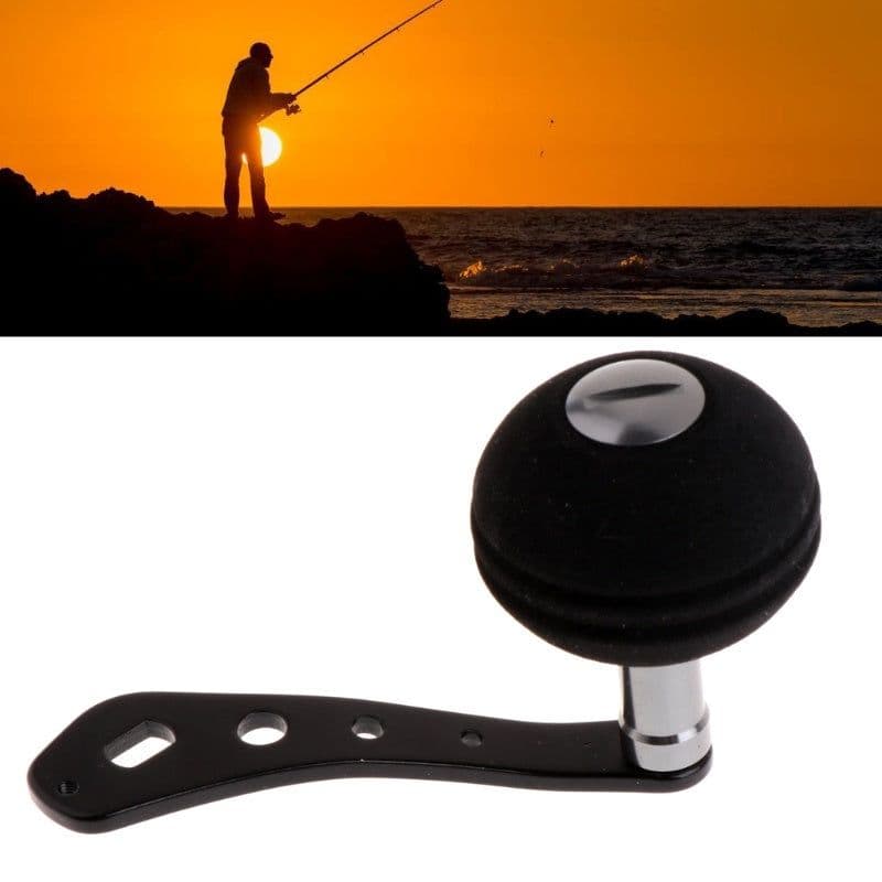 image-Fishing Reel Metal Handle Rocker Arm Accessories