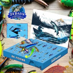 image-Christmas Advent Calendar Fishing Gear Set