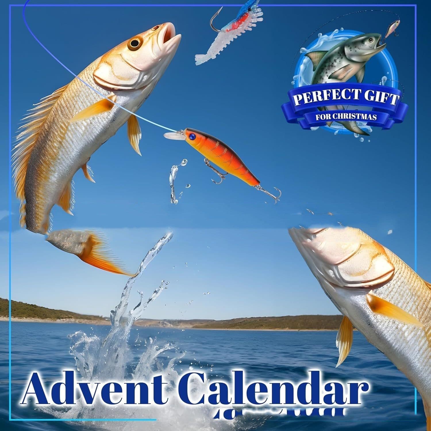 image-Christmas Advent Calendar Fishing Gear Set