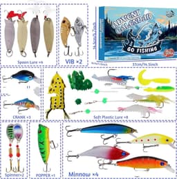 image-Christmas Advent Calendar Fishing Gear Set